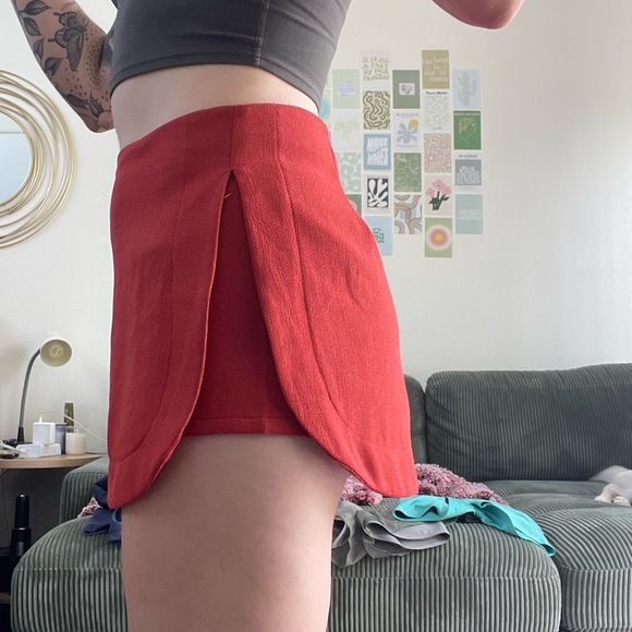 Rust Skort - Picture 6 of 8